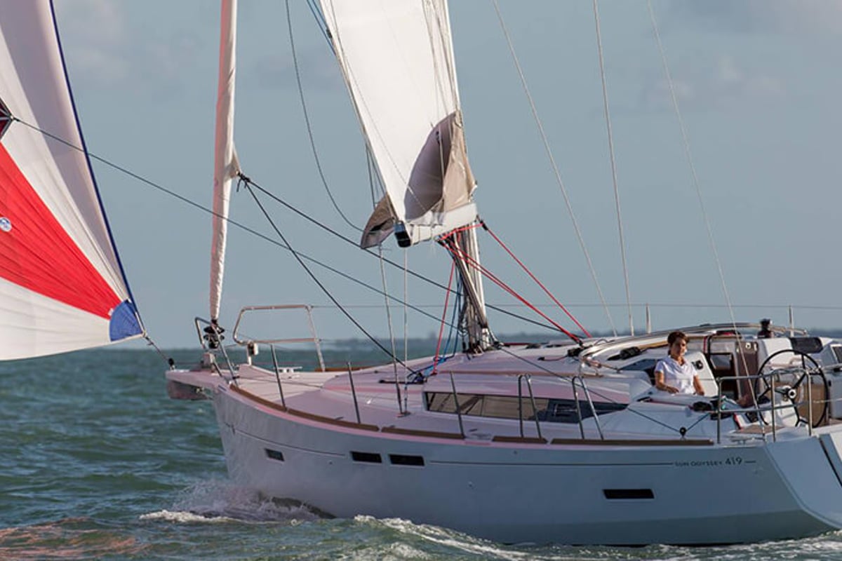 Sun Odyssey 419, Anerada
