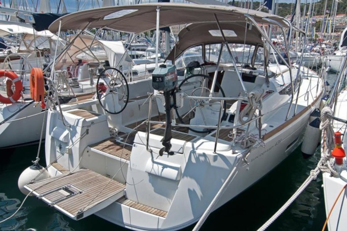 Sun Odyssey 439, Sea and Sky