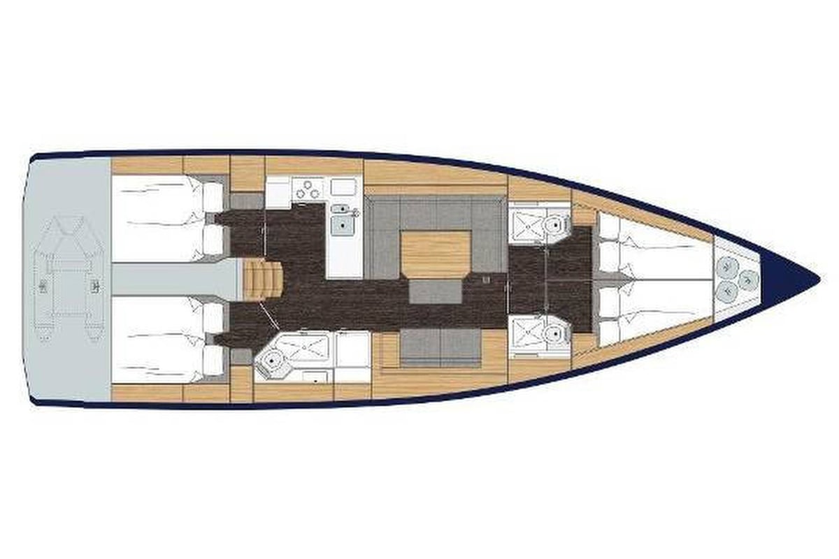 Bavaria C45, Checkmate