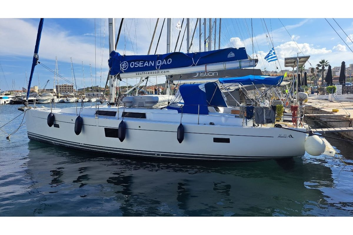 Hanse 455, Swell